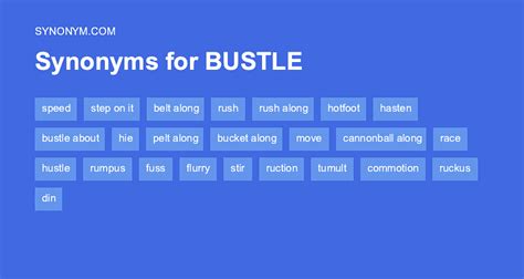 bustling synonym|Bustling Synonyms & Antonyms 